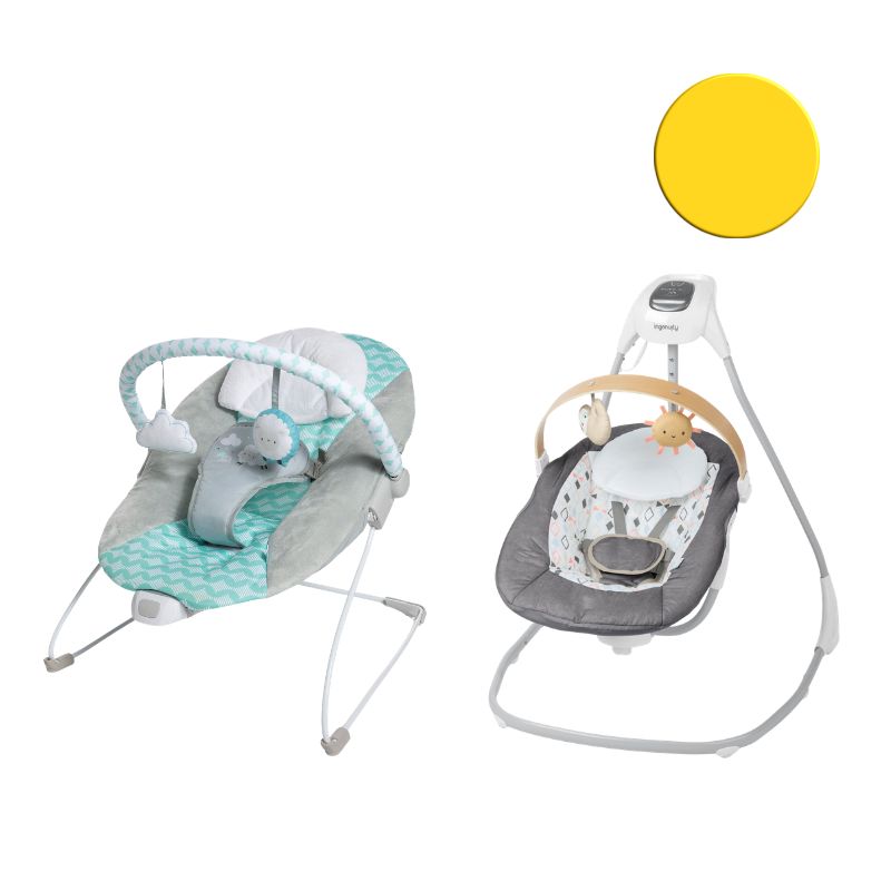 siège sauteur ou balançoire bébé