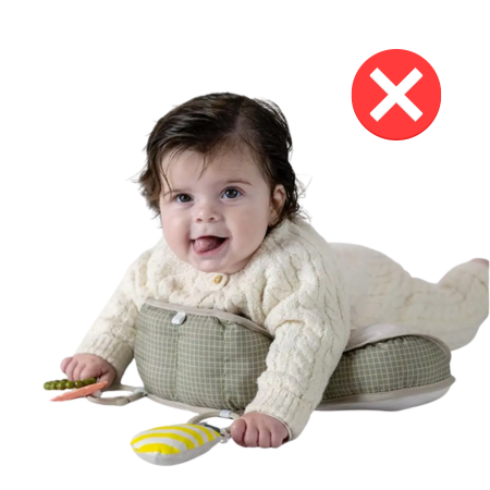 tummy time baby pillow