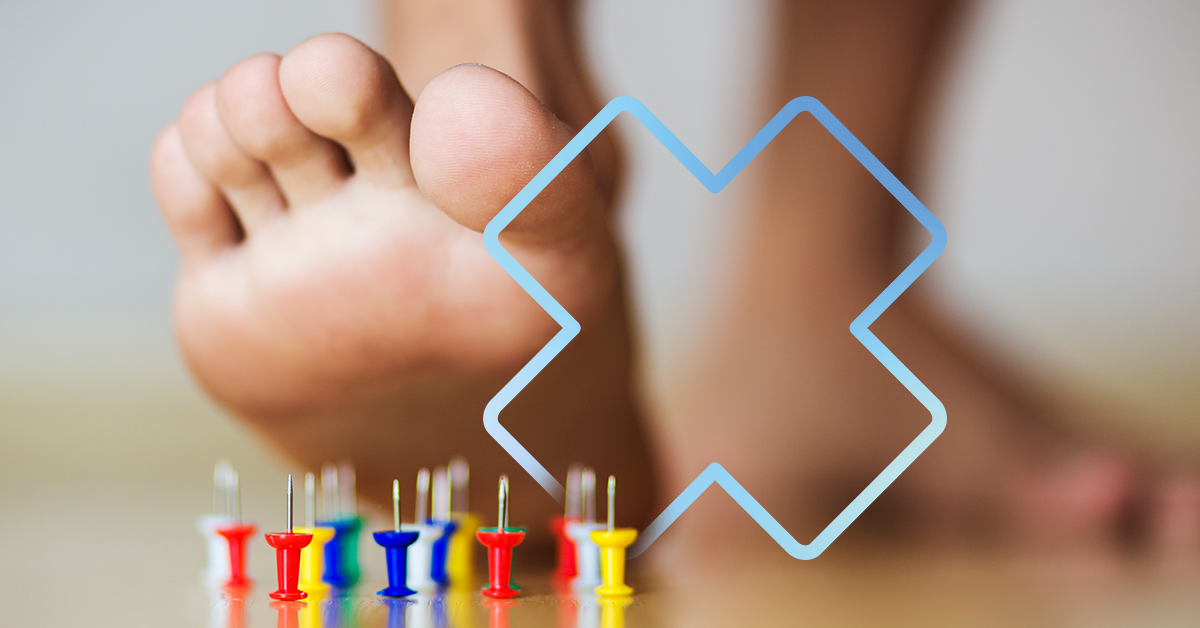 Comment soulager une douleur sous le pied?