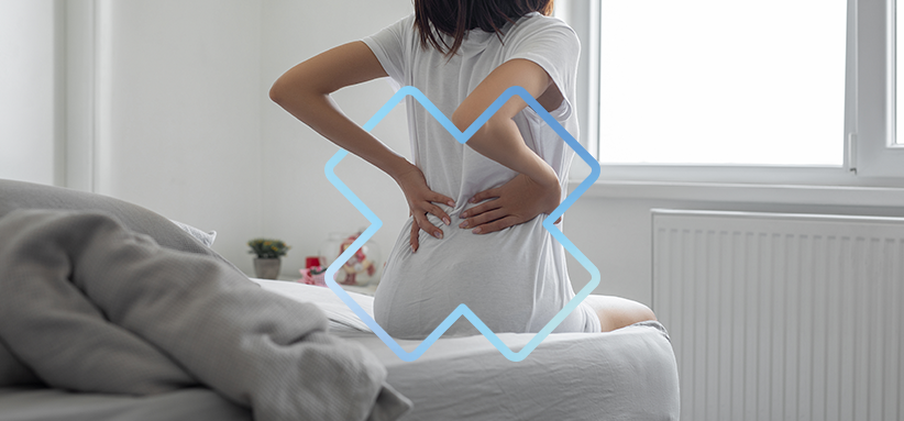 femme douleur au dos hernie discale