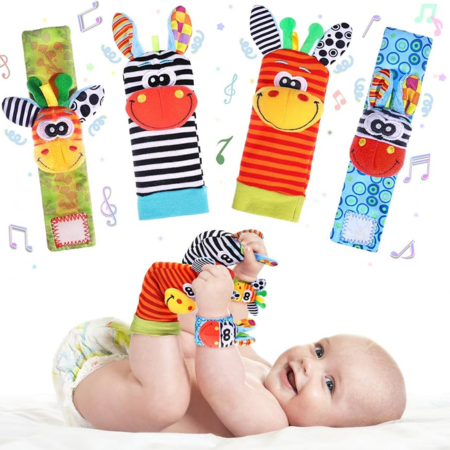 baby wrist and ankle rattles