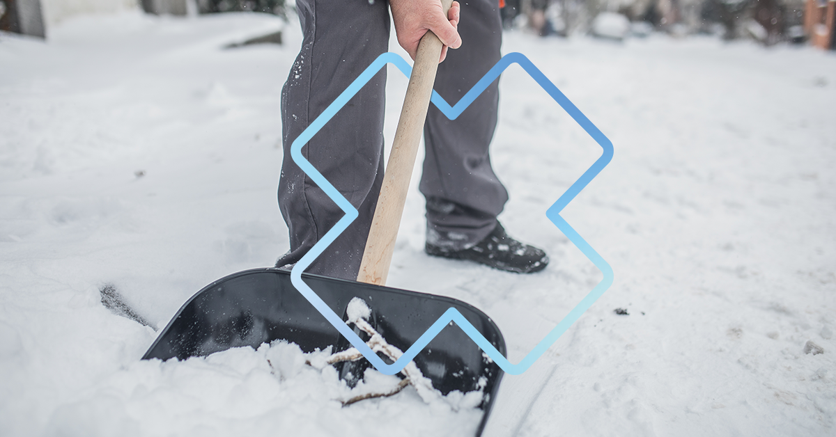 6 conseils pour pelleter sans se blesser cet hiver!